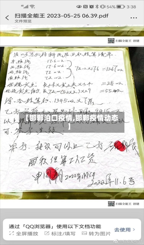 【邯郸泊口疫情,邯郸疫情动态】