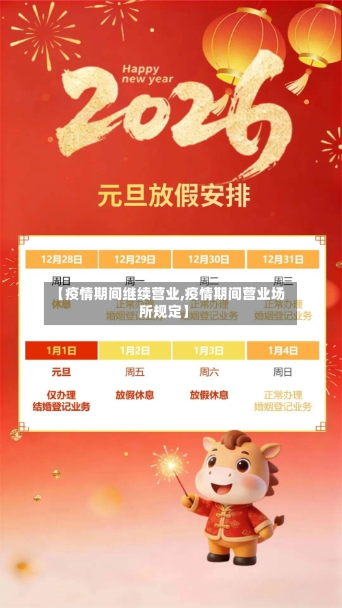 【疫情期间继续营业,疫情期间营业场所规定】-第2张图片