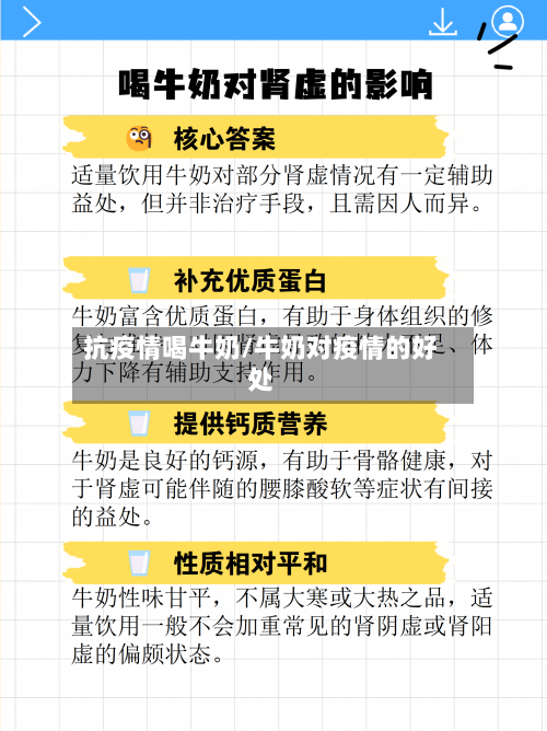 抗疫情喝牛奶/牛奶对疫情的好处-第3张图片